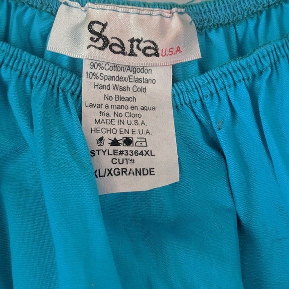 Blue Pinup Pleasant Top XL - Picture 3 of 3